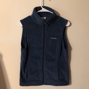 Women's Columbia Fleece Vest Medium